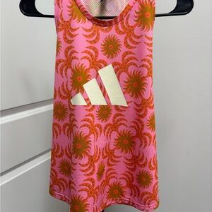 FARM Rio Pink and Orange Swirl Top